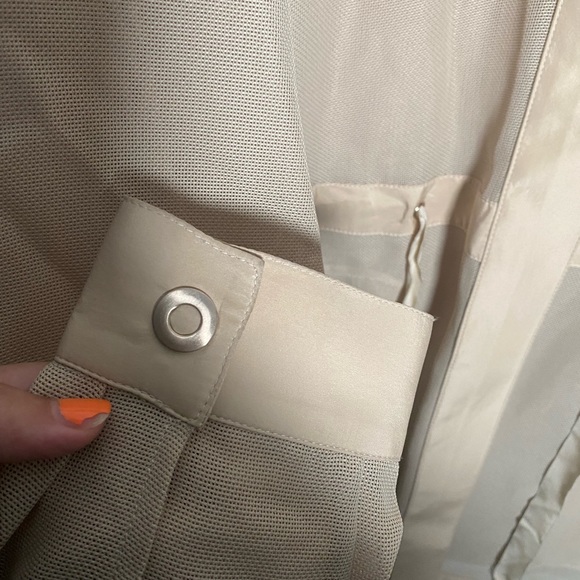 Etcetera Avian Mesh Lightweight Beige Jacket Size 14 - Picture 8 of 12